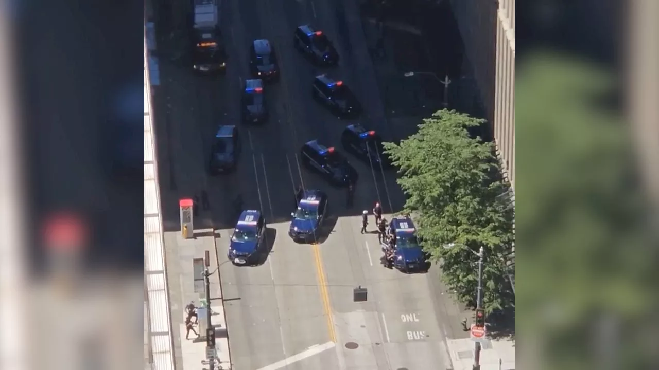 Authorities negotiating with armed woman inside FBI Seattle building