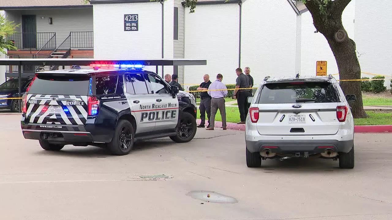 Woman with knife shot by North Richland Hills police officer