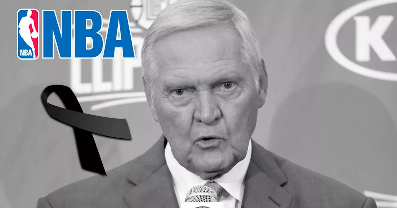 Muere a los 86 años Jerry West, inspiración para el icónico logo de la NBA