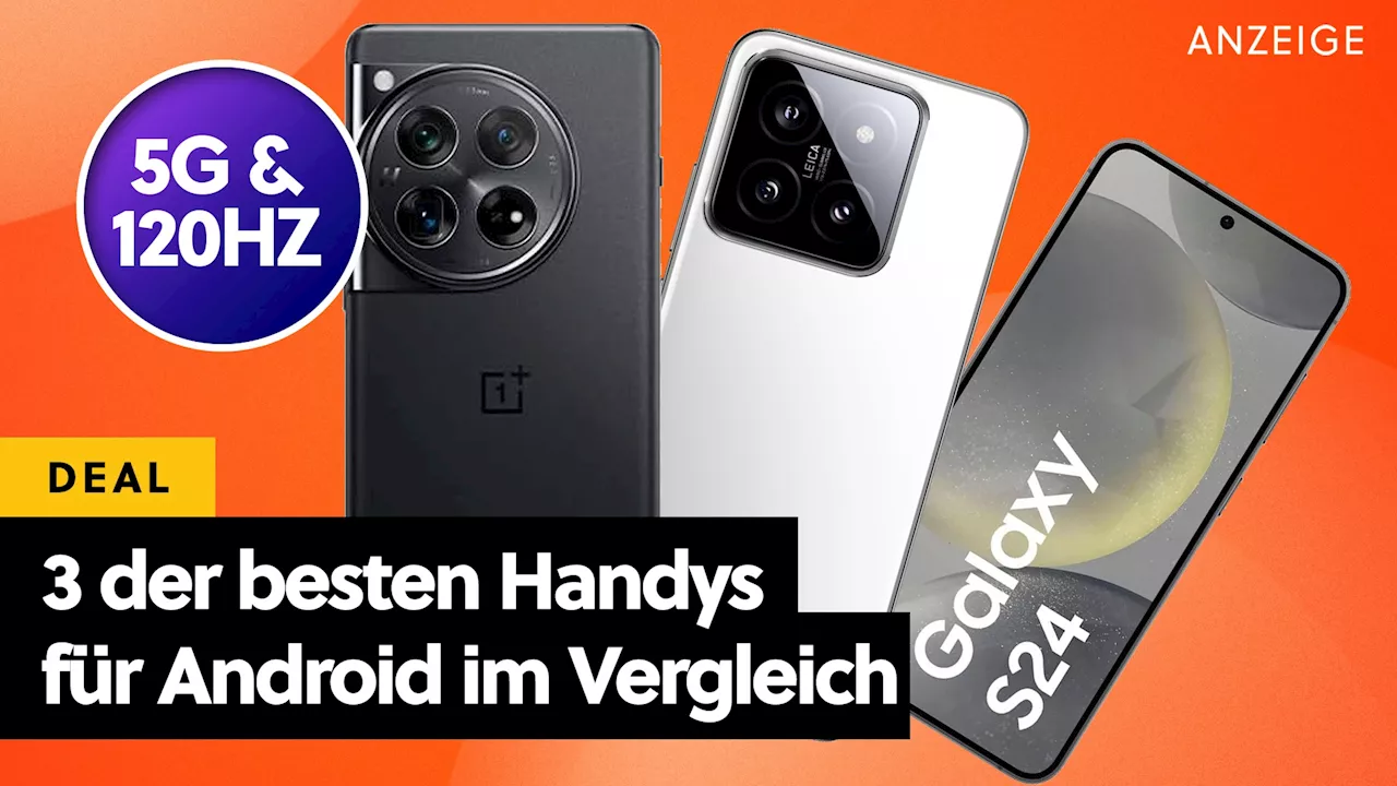 3 der besten Android-Handys, die ich empfehlen kann, im Vergleich - mit überraschendem Ergebnis!