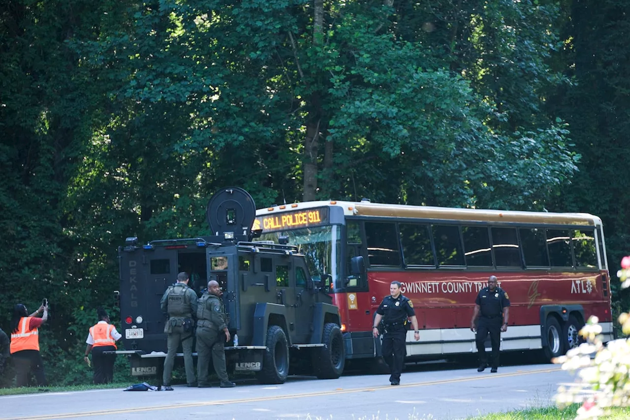 One fatally shot on Atlanta area transit bus that led officers on wild rush hour chase, police say