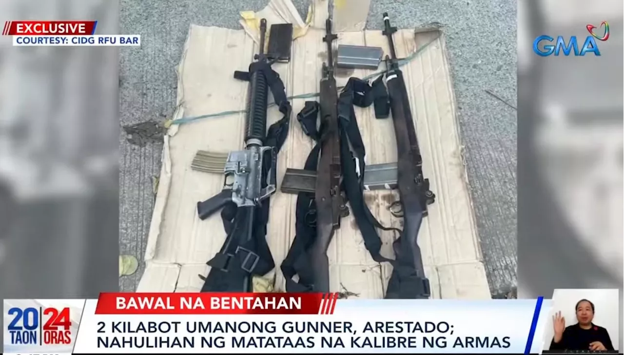 2 gunrunners selling high powered firearms nabbed in Lanao del Sur