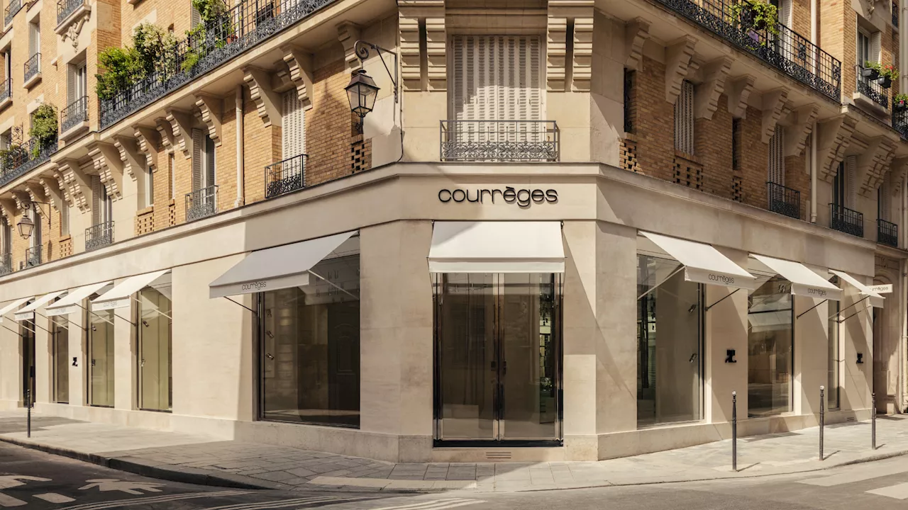 Courrèges dévoile sa nouvelle boutique arty inspirée de la club-culture au cœur du Marais