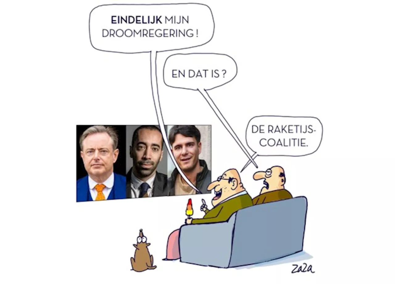 Onze cartoon van de dag, gemaakt door Zaza