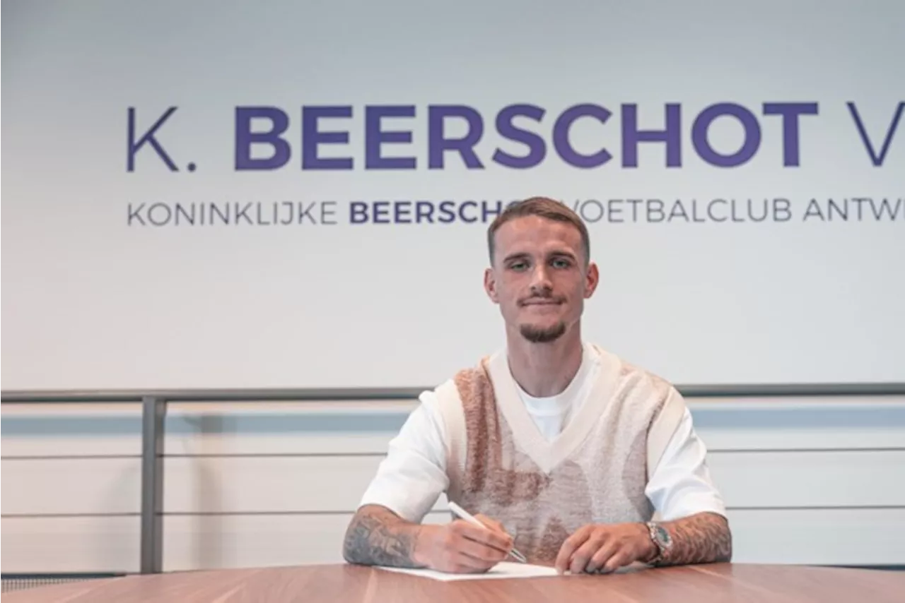 Thibaud Verlinden breekt contract open en blijft bij Beerschot: “Dit zet onze ambities kracht bij”