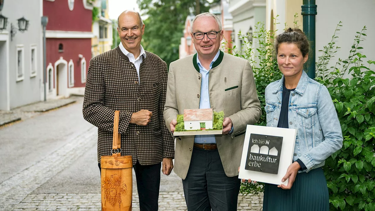 'Baukulturelles Erbe' – Land schnürt Kellergassenpaket