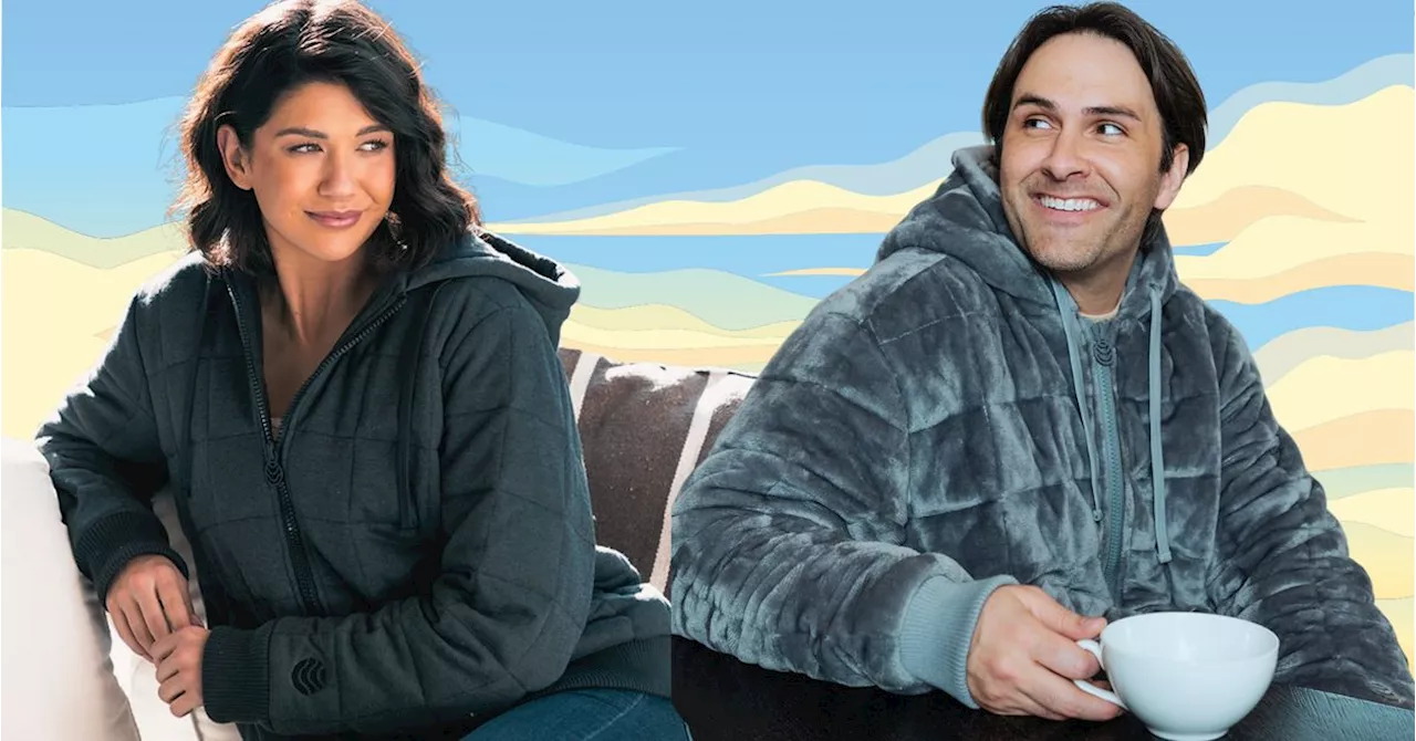 If You Live For Your Weighted Blanket, Wait Till You Hear About This Weighted Hoodie