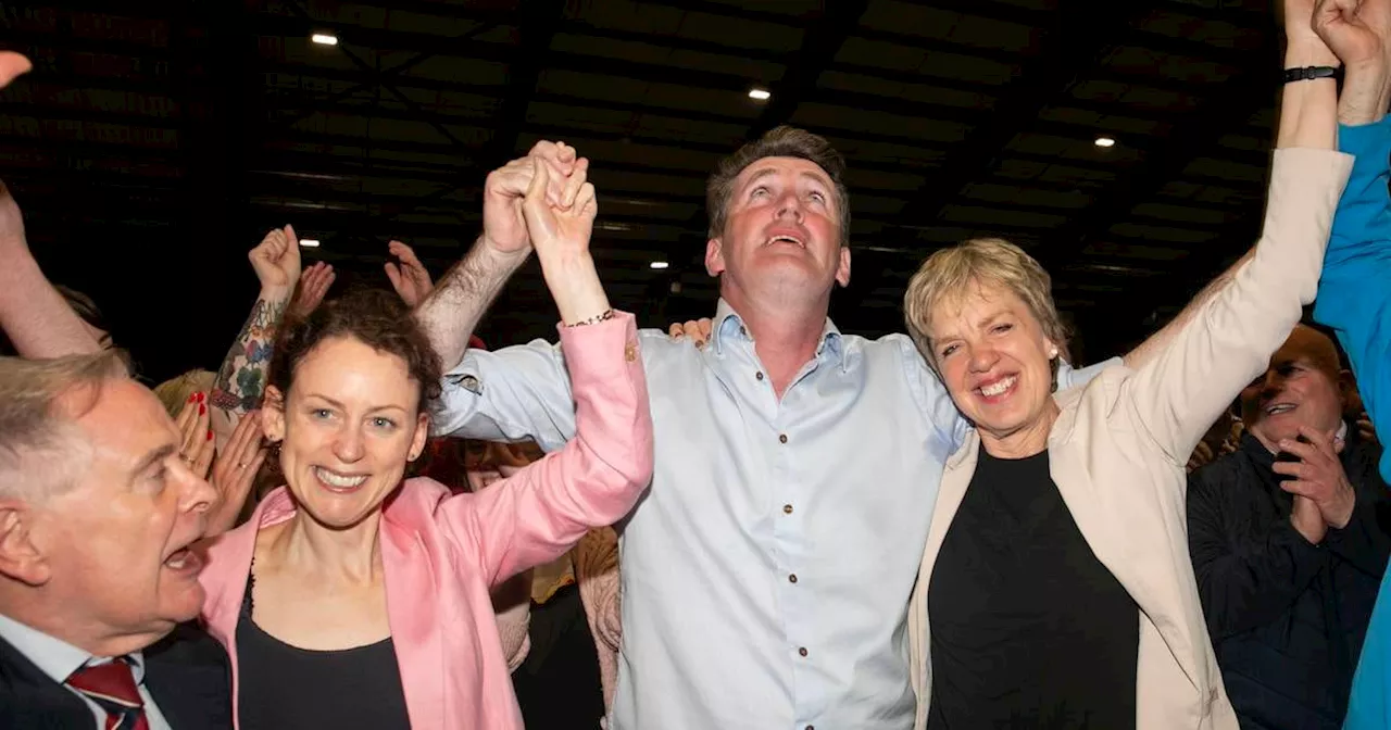 European election: Green Party’s Ciarán Cuffe and Independent Clare Daly lose seats in Dublin race