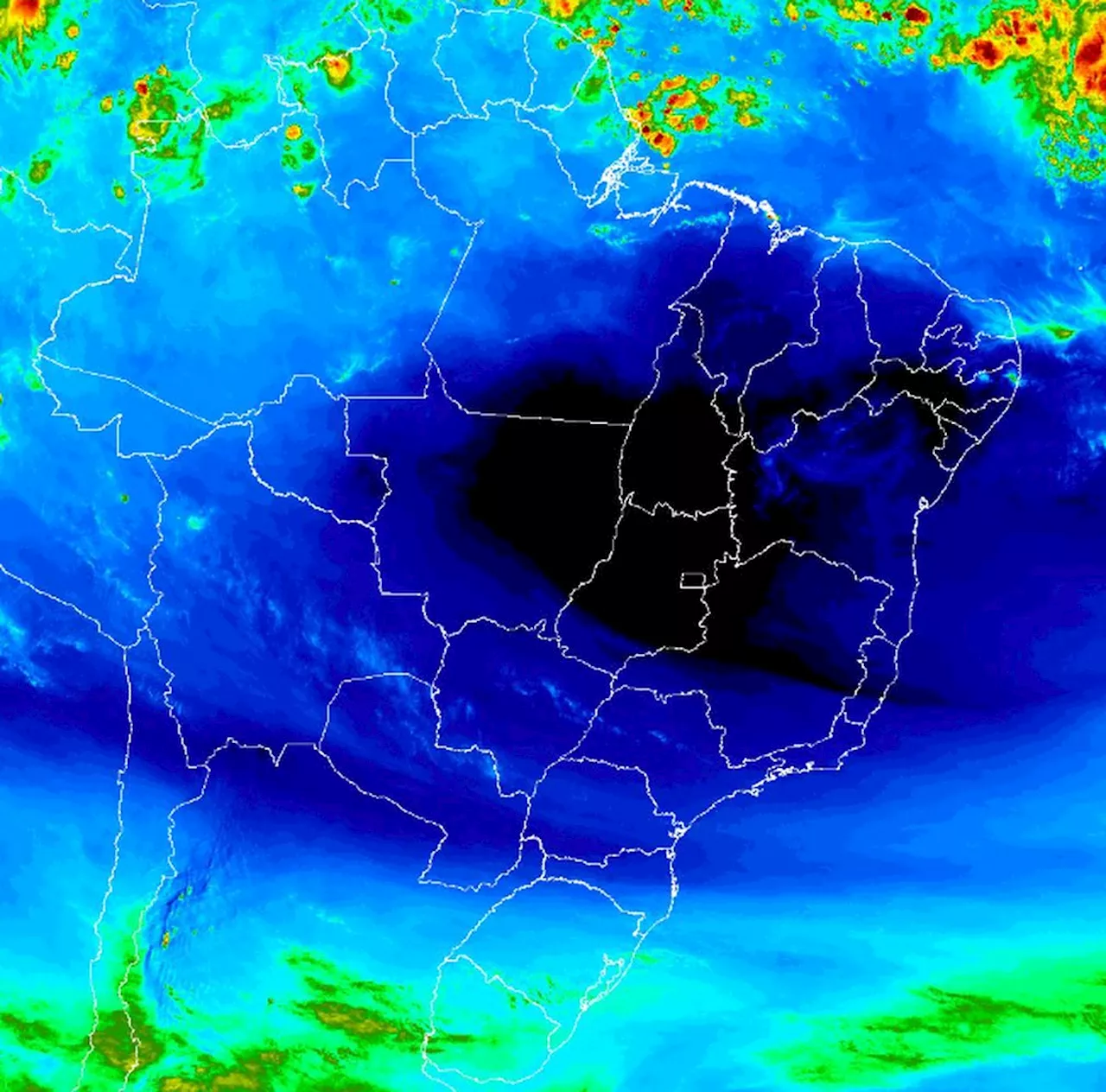 Veranico: Inmet alerta para altas temperaturas no Centro-Oeste, Sul, Sudeste com massa de ar seco