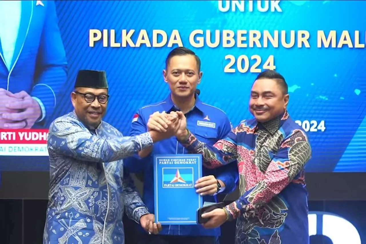 Pilkada Maluku 2024, Demokrat Usung Murad Ismail-Michael Wattimena