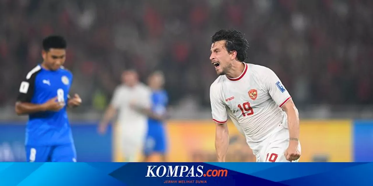 Update Klasemen Grup F: Indonesia Jauhi Vietnam, Lolos Putaran 3 Kualifikasi Piala Dunia 2026