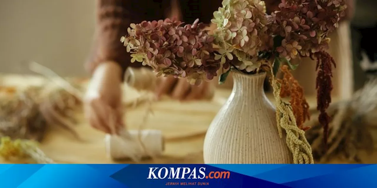 Cara Mengeringkan Bunga Hydrangea untuk Hiasan Rumah