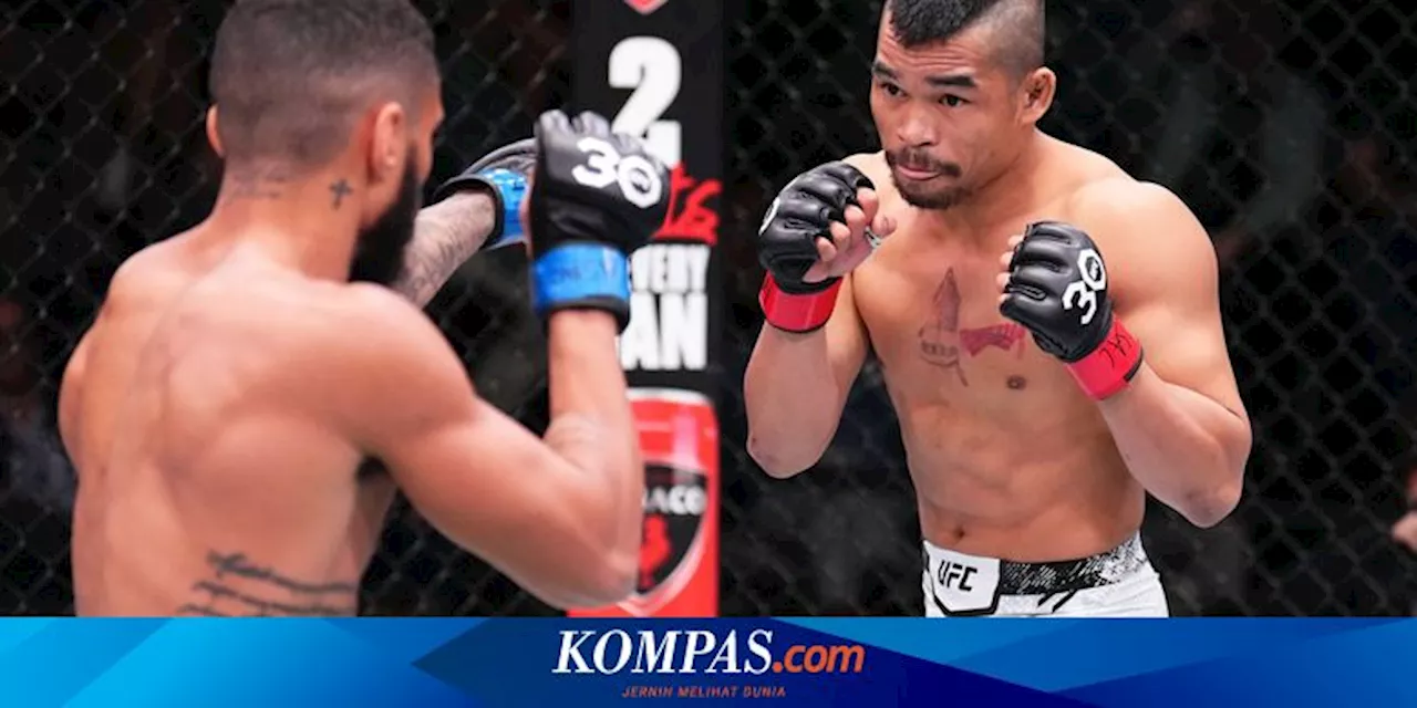 Jadwal Duel Jeka Saragih di UFC, Minggu 16 Juni Pagi WIB