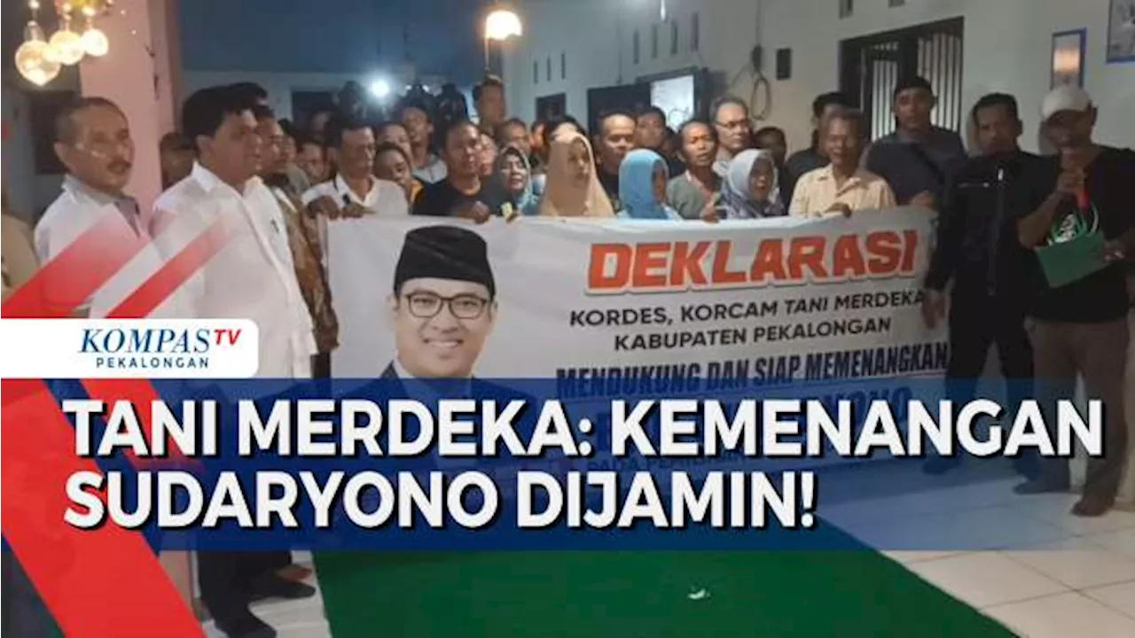 Tani Merdeka All-Out Dukung Sudaryono di Pilgub