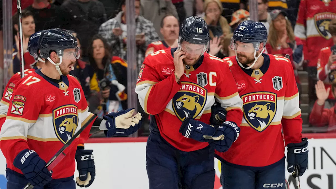 Florida Panthers top Edmonton Oilers 4-1 for 2-0 lead in title series