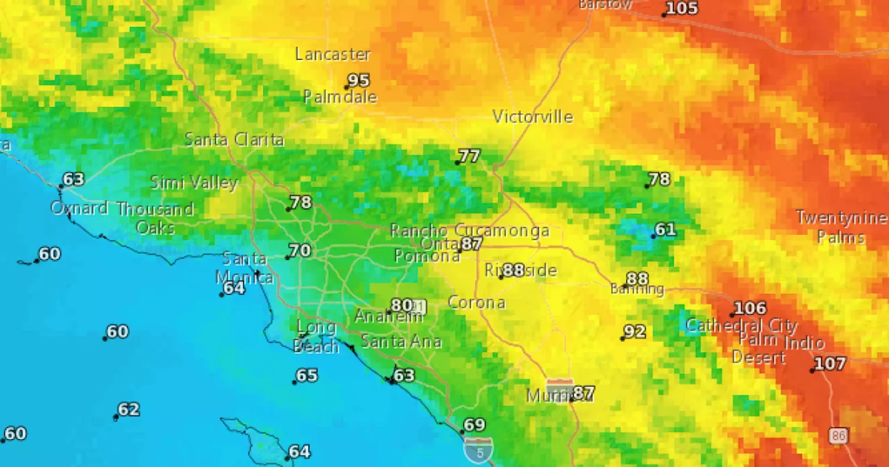 Your SoCal Weather Report For Wednesday June 12: Warm Weather Continues For Inland Areas And Deserts