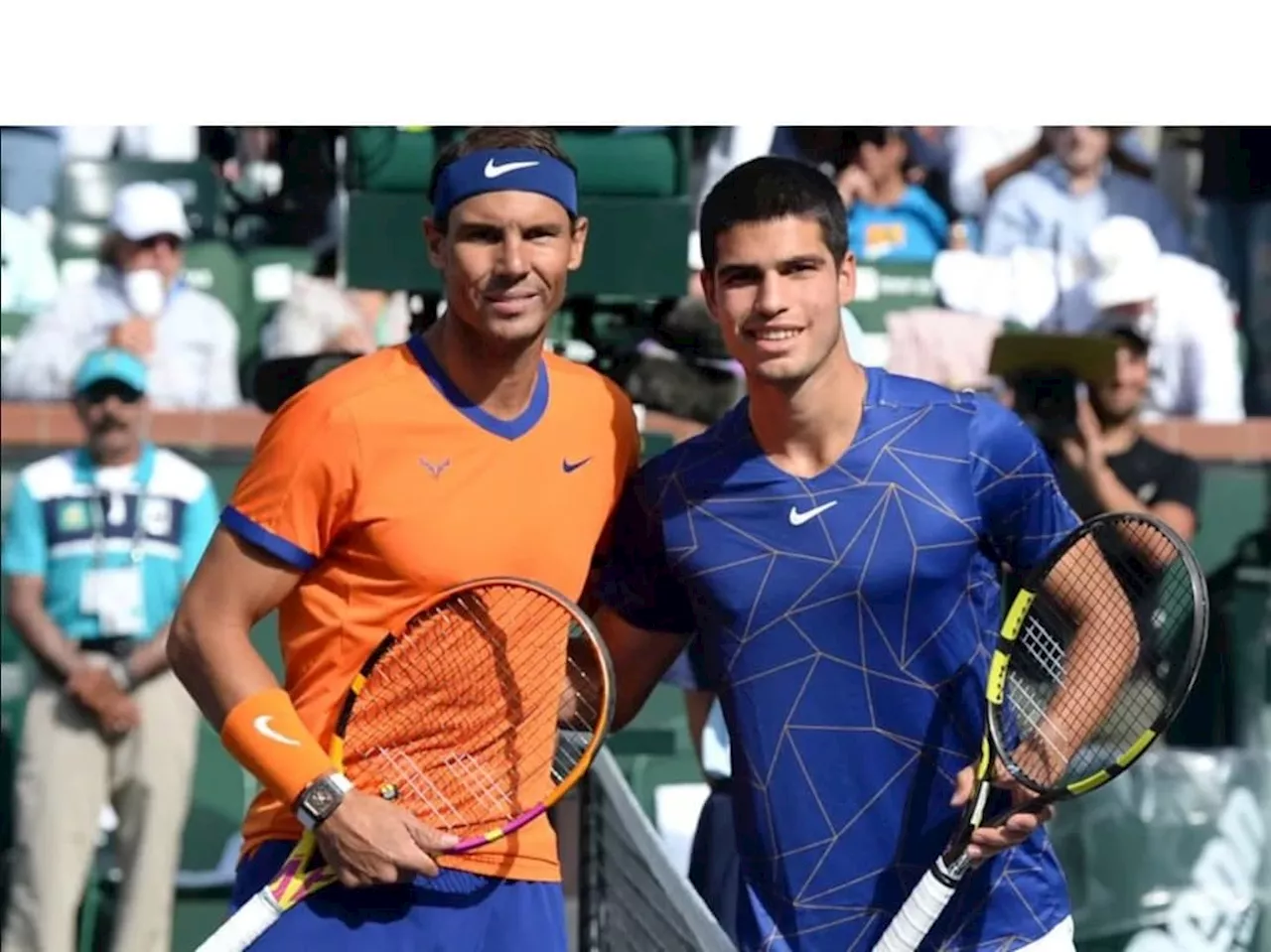 Rafael Nadal e Carlos Alcaraz farão dupla nos Jogos Olímpicos de Paris