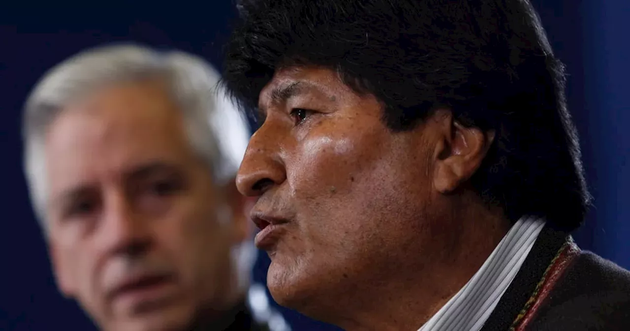 Evo Morales habló de los incidentes en el Congreso y aseguró que las manifestaciones eran “pacíficas”