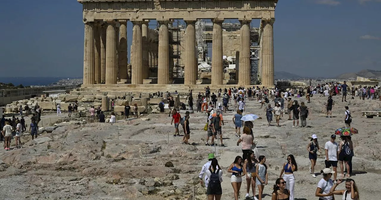 L'Acropole d'Athènes partiellement fermée aux visiteurs en raison de la canicule