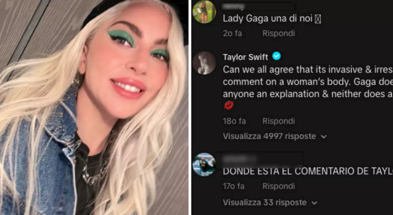 Lady Gaga incinta, Taylor Swift la difende: «Non deve spiegazioni a nessuno»