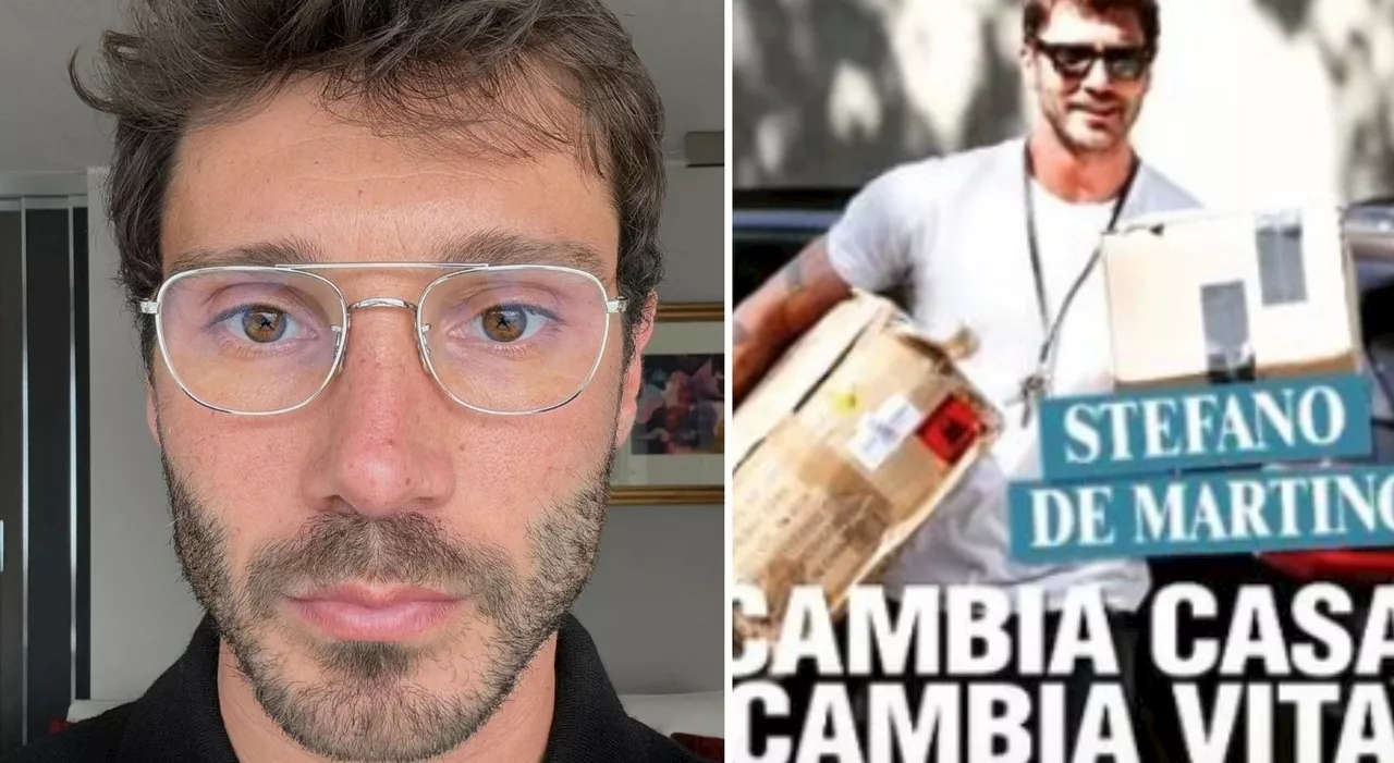 Stefano De Martino cambia casa, il trasloco a Milano con un aiutante speciale