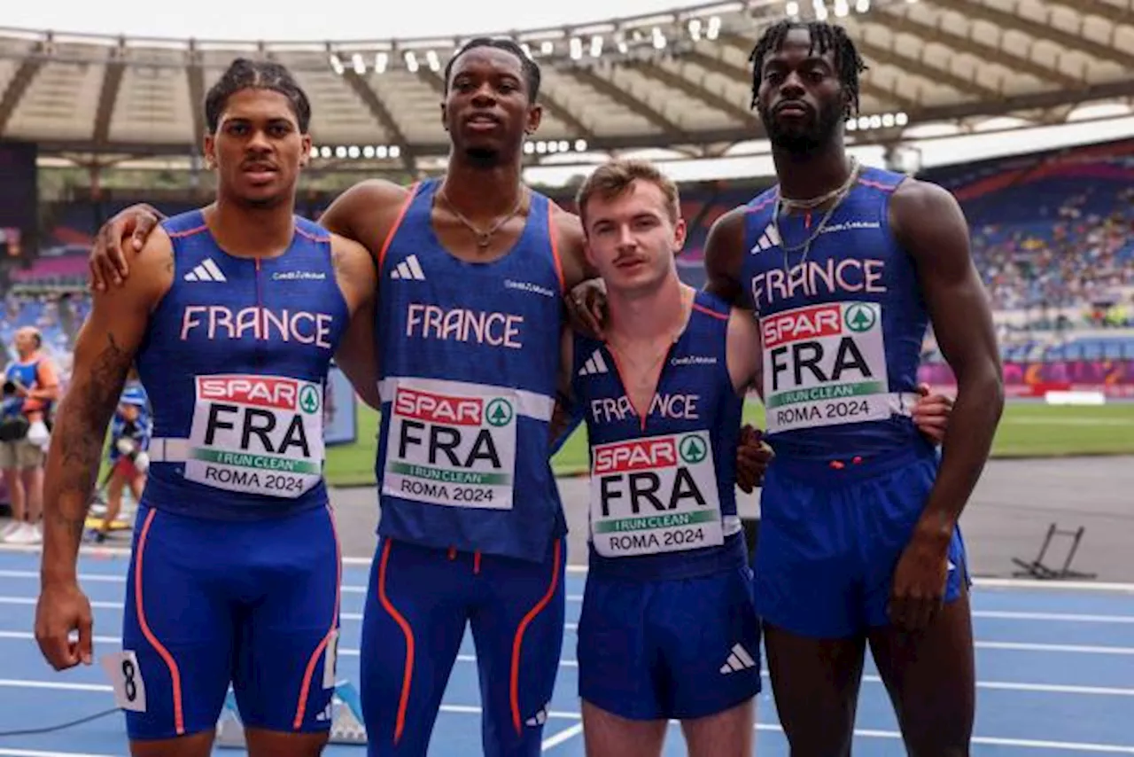 Les Bleus du 4 x 100 m déclarent forfait pour la finale des Championnats d'Europe