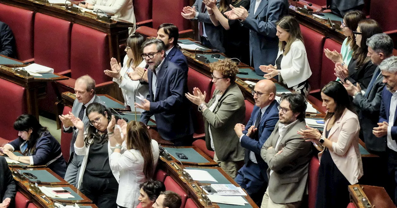 Camera, insulto M5s a Berlusconi nell&#039;anniversario della morte: Forza Italia esce, caos in aula