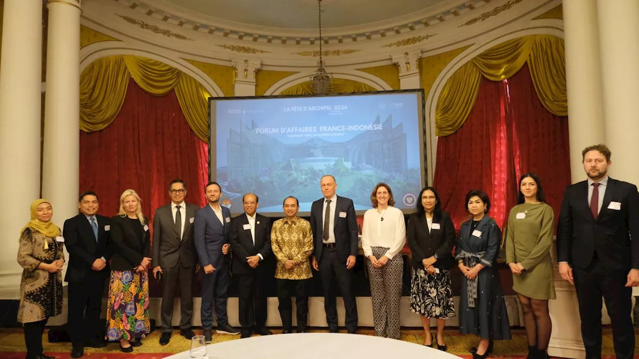 Indonesia-France Business Forum 2024 Diharapkan Jadi Wadah UMKM-Pemerintah Pererat Kerja Sama Investasi dan Perdagangan