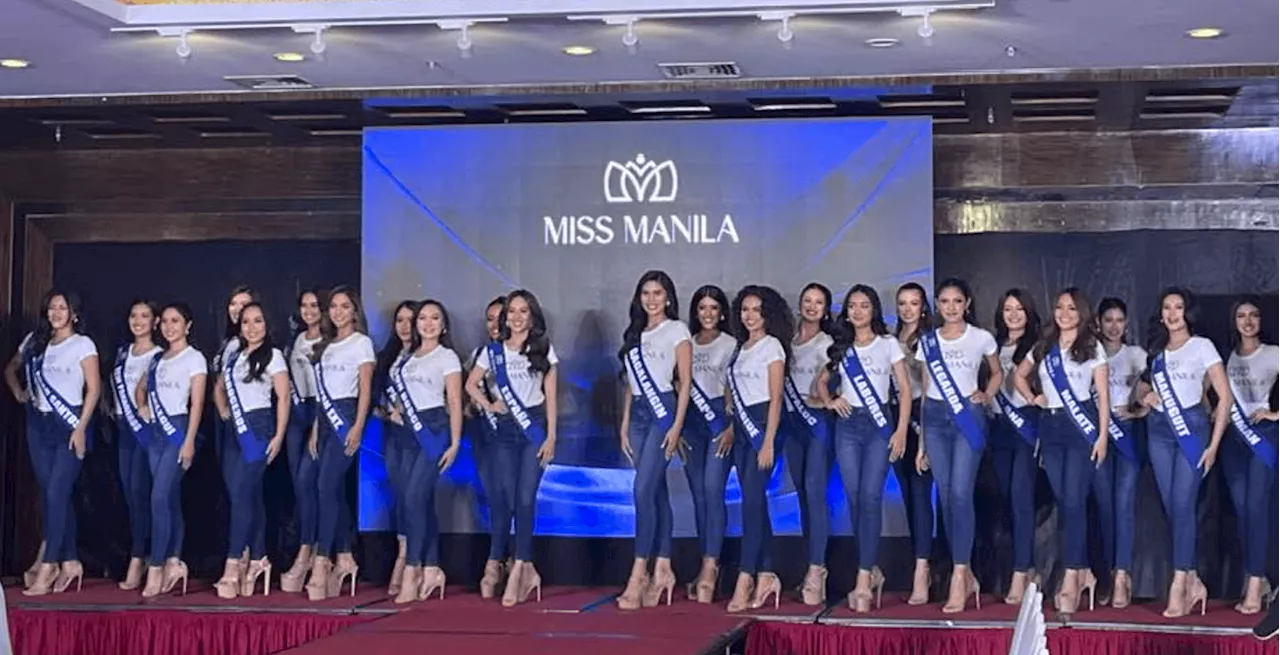 24 Miss Manila '24 beauties dazzle at press presentation