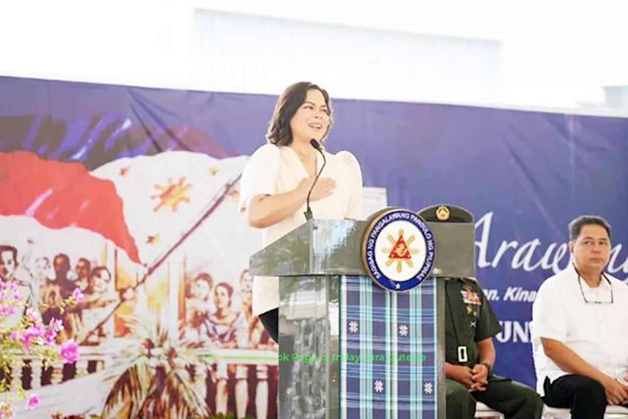 VP Sara: Maintain freedom by learning from past mistakes