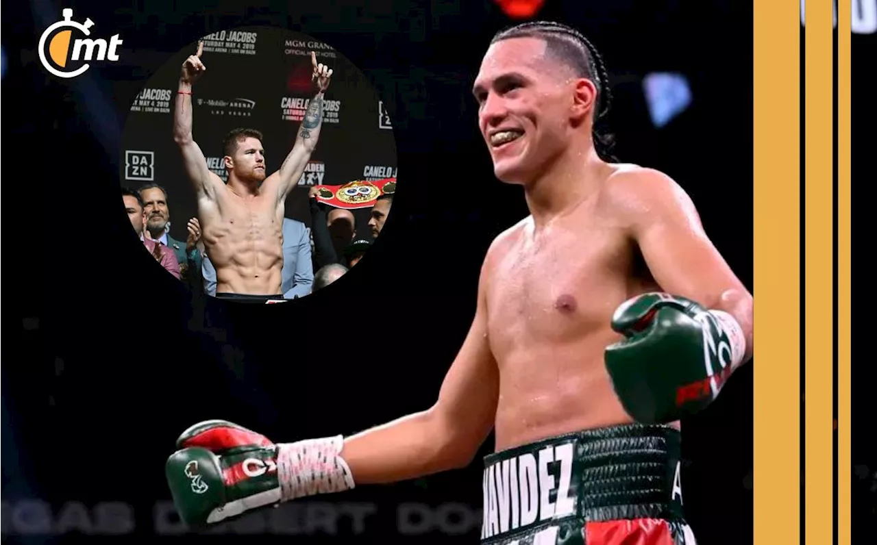 David Benavidez seguirá como retador obligatorio de Canelo Álvarez pese a cambio de división