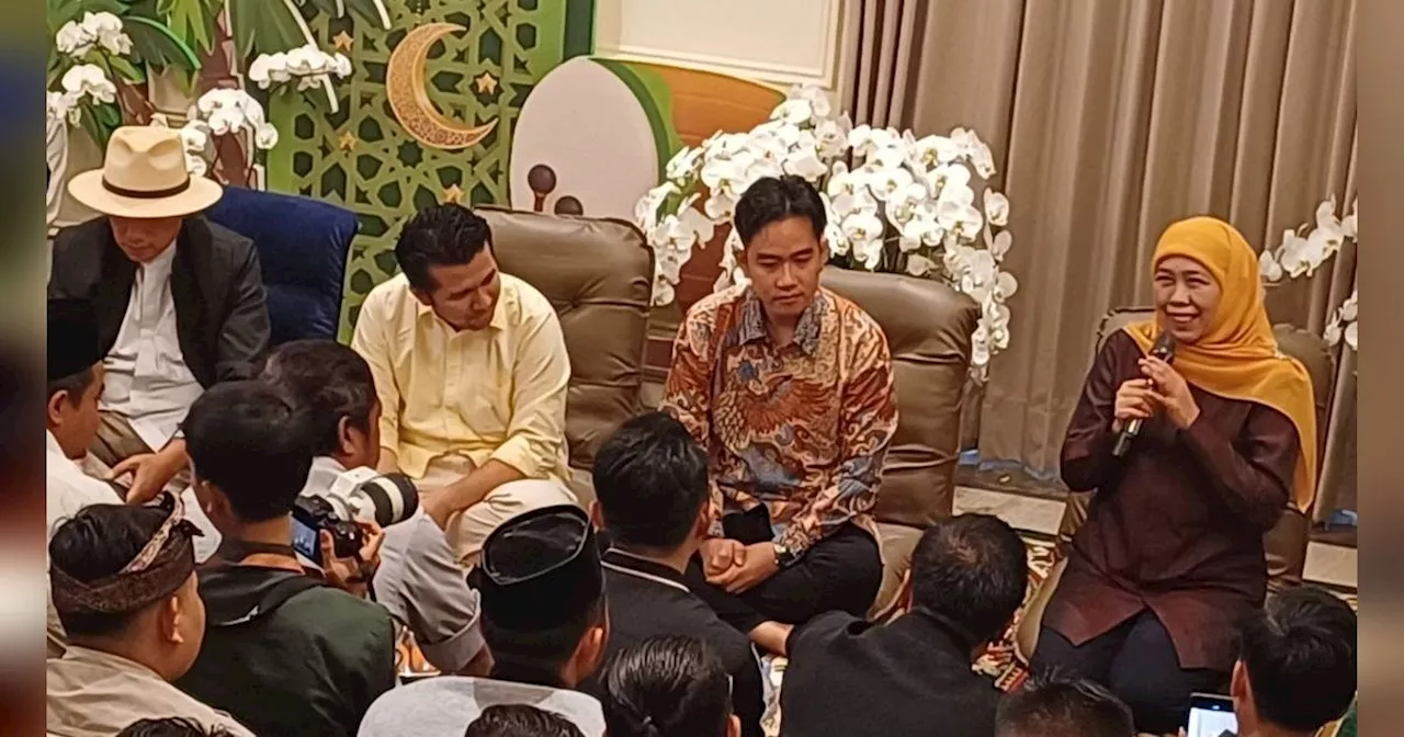 Gibran Siap All Out Dukung Khofifah-Emil di Pilkada Jatim