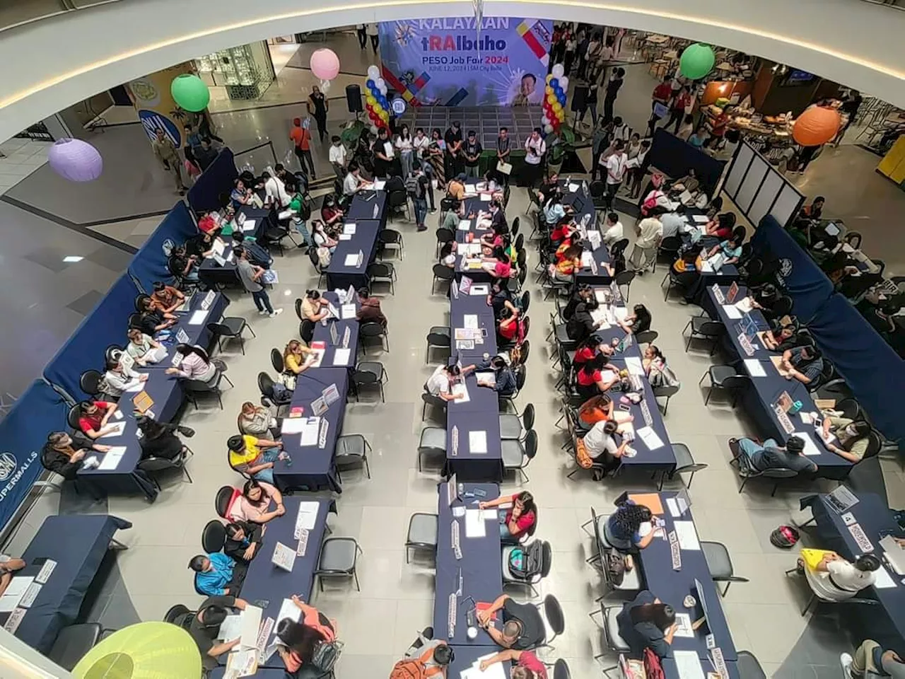 Over 100 applicants secure immediate employment at Iloilo City's Kalayaan Job Fair