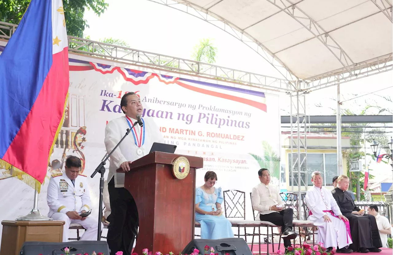 Romualdez says freedom also means responsibility: Let’s fight poverty, corruption, injustice