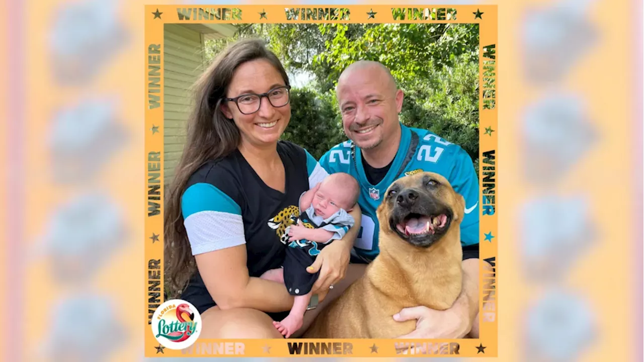 Florida couple wins $1 million scratch-off just 3 weeks before their first baby