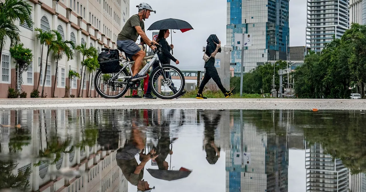 Southern Florida receives record rainfall and flash flooding in a 500-to-1,000-year event