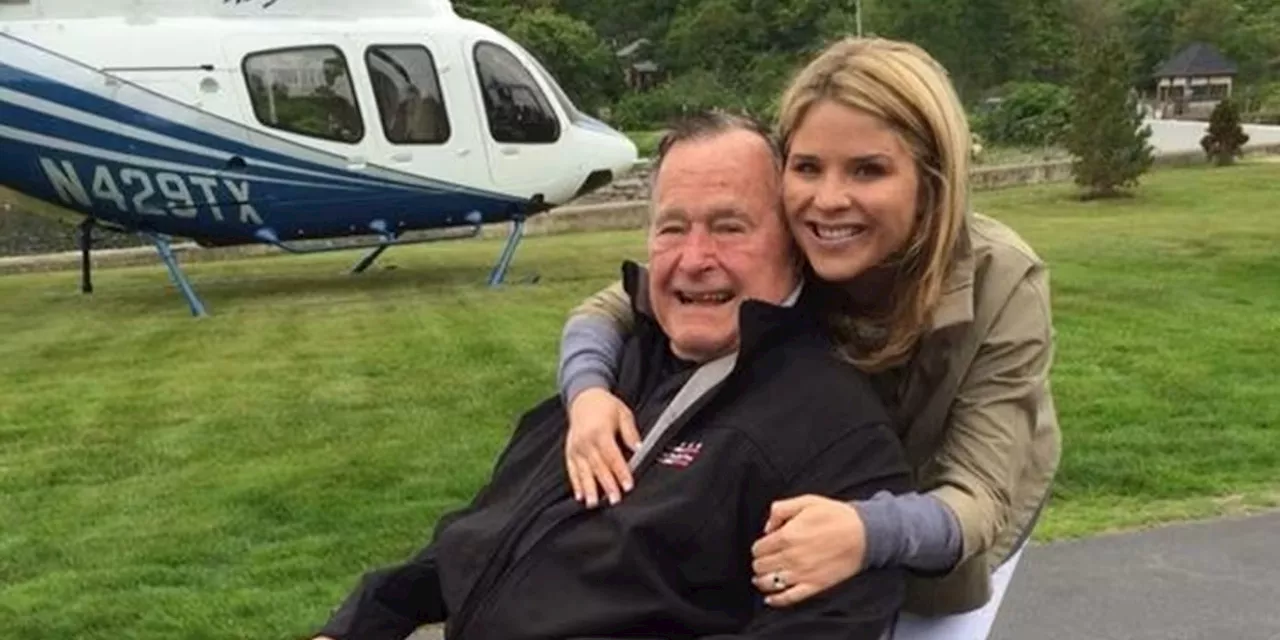 Jenna Bush Hager shares letter to her late ‘Gampy' George HW Bush on his 100th birthday