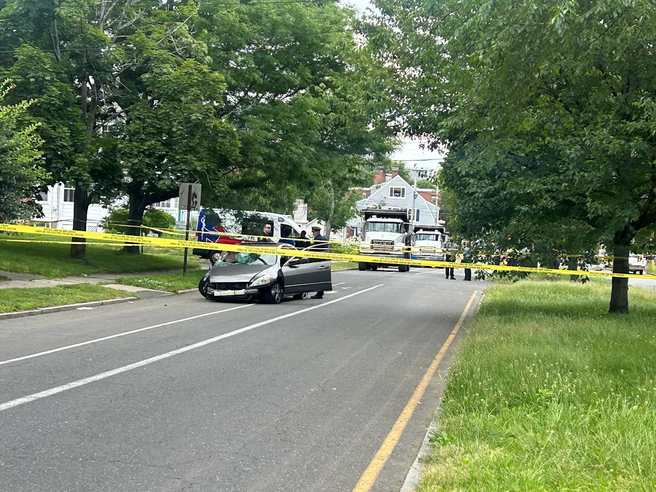 Construction worker dead after being hit by vehicle in Connecticut