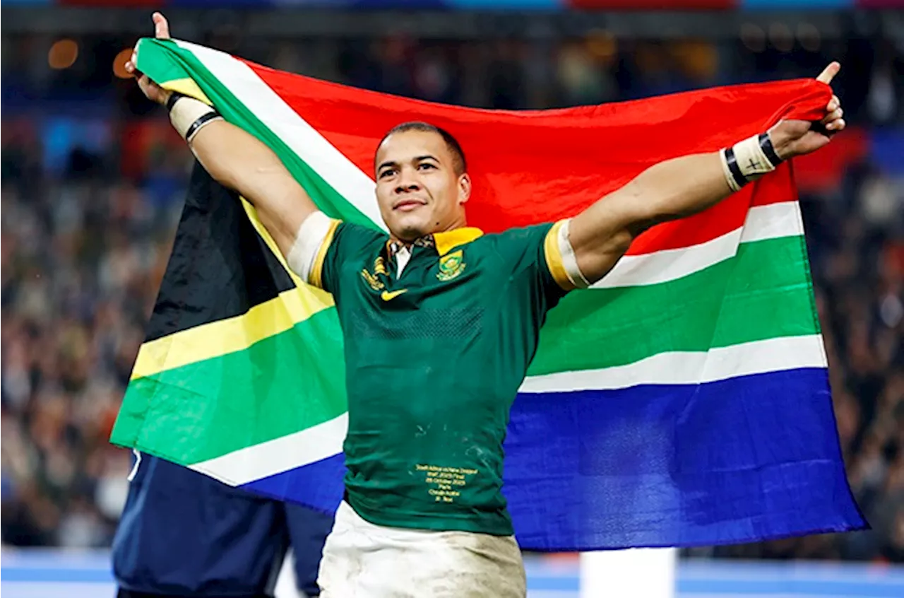 'We'll see in July': Cheslin Kolbe on whether Ireland 'deserved to be world champions'