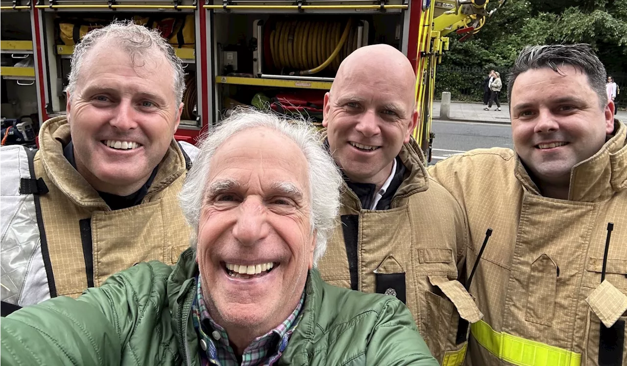 Henry ‘the Fonz’ Winkler among guests at Shelbourne Hotel fire