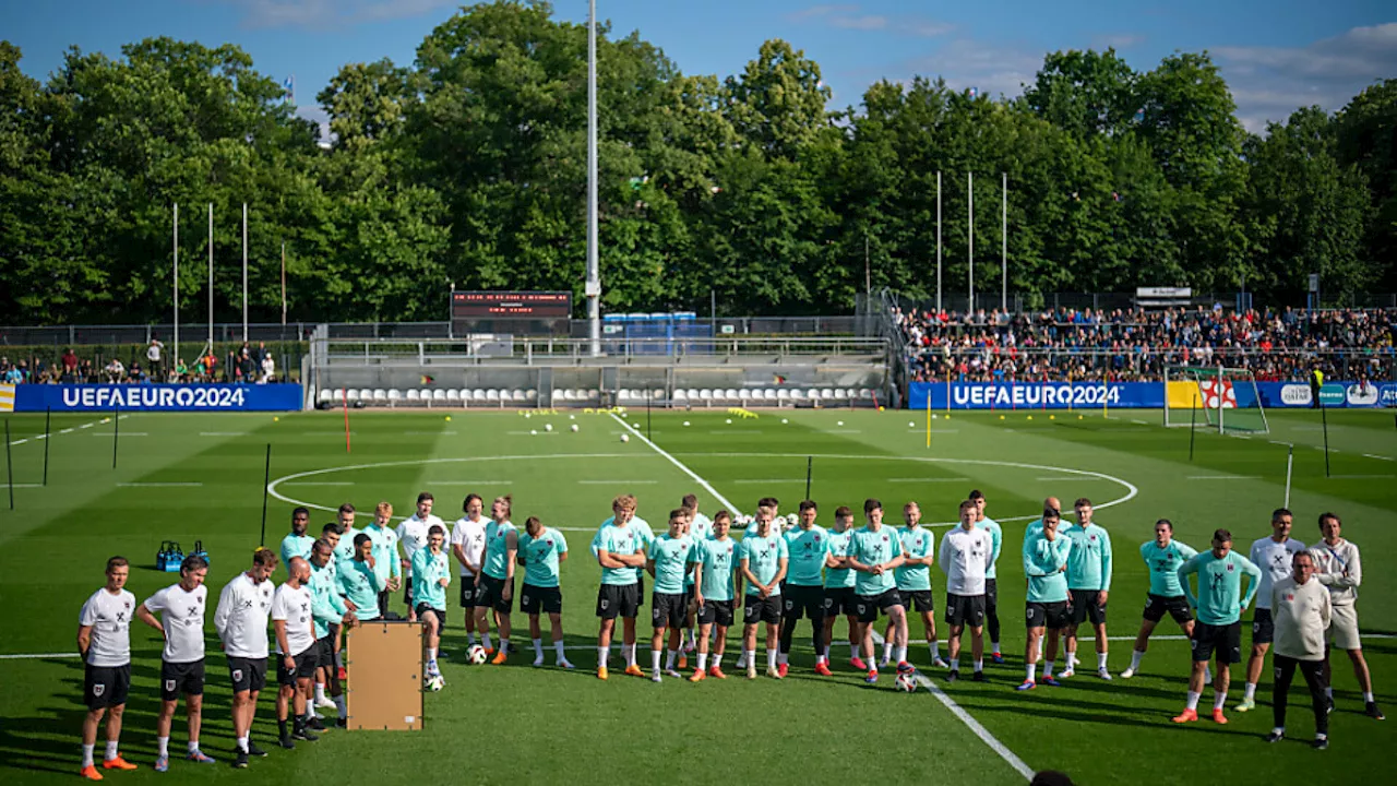 Erstes ÖFB-Training bei EM in Berlin vor 3.000 Zuschauern