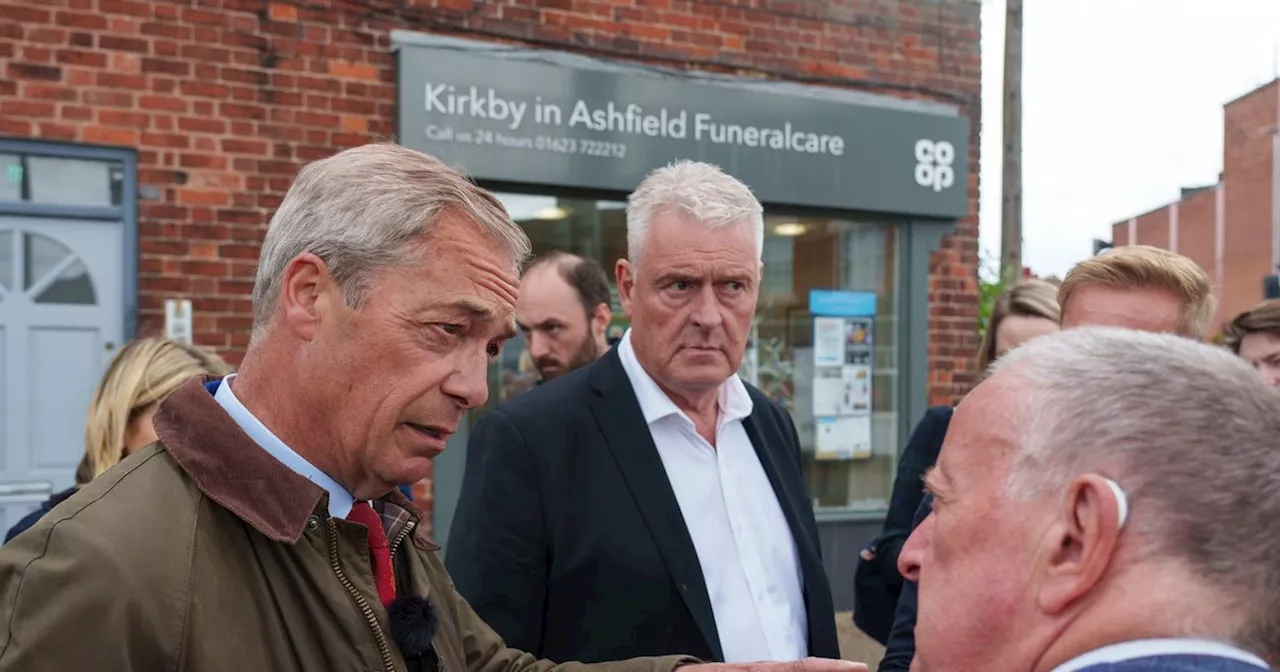 I watched Nigel Farage sink a pint hours after he had objects thrown at him