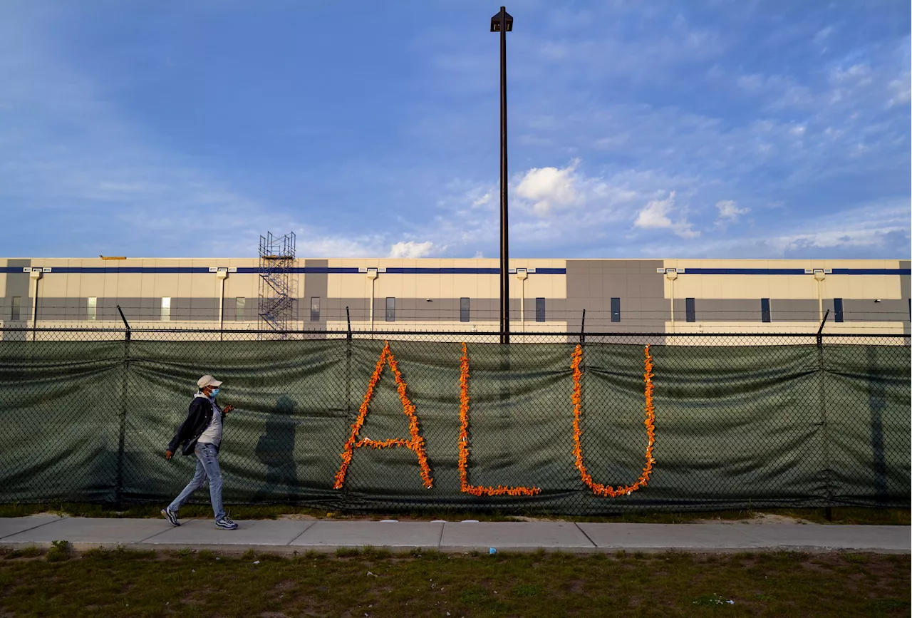 Amazon Labor Union moves to affiliate with Teamsters union amid struggles