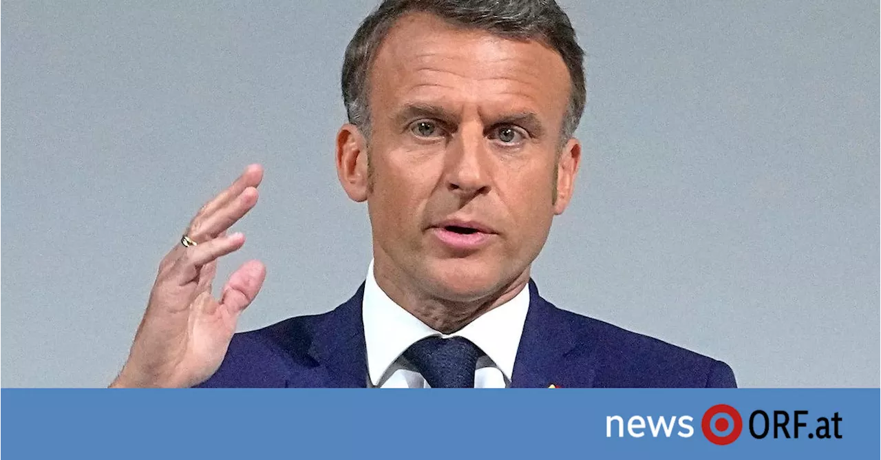 Parlamentsneuwahl: Macron will Bündnis gegen „extreme“ Ränder