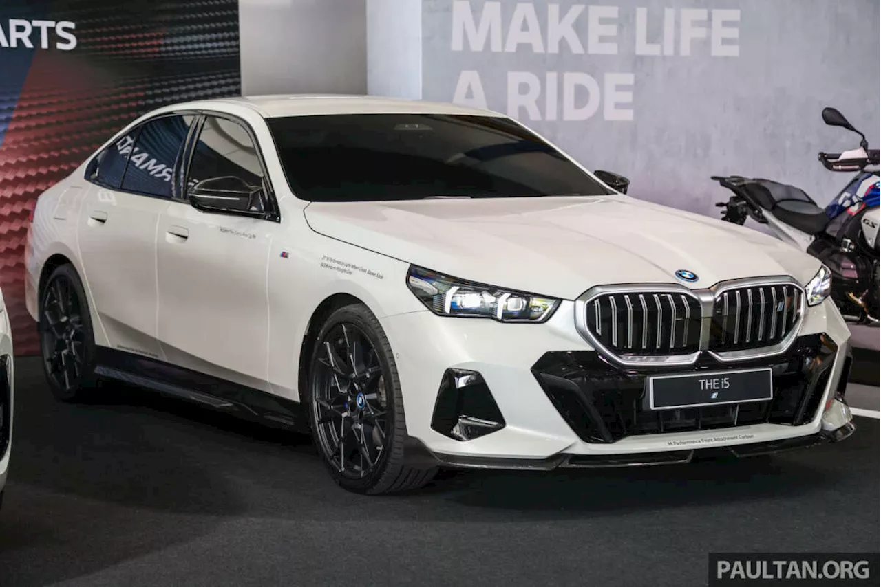 2024 BMW i5 Limited Edition EV from Auto Bavaria – RM100k of M Performance Parts, 22 units; RM450k
