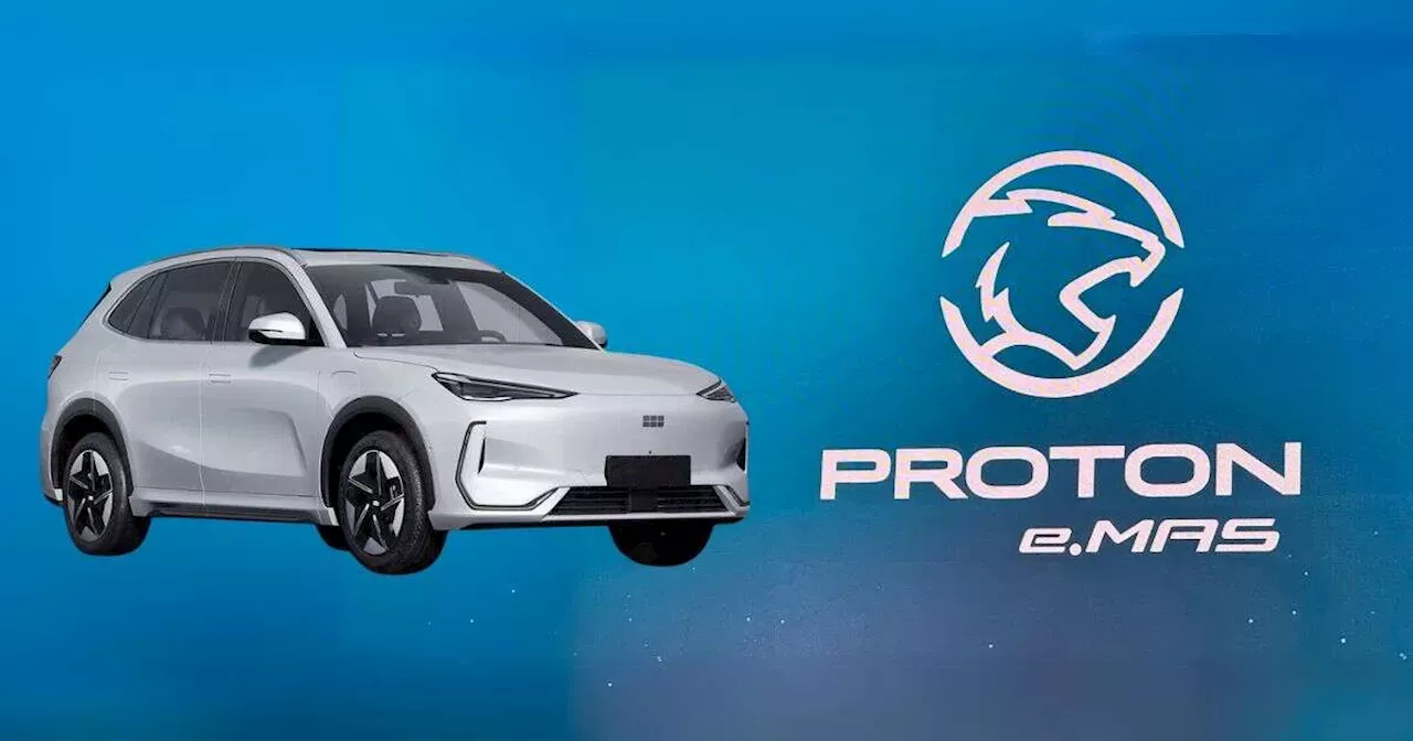 Proton eMas EV brand and new logo unveiled – first Malaysian EV model ...