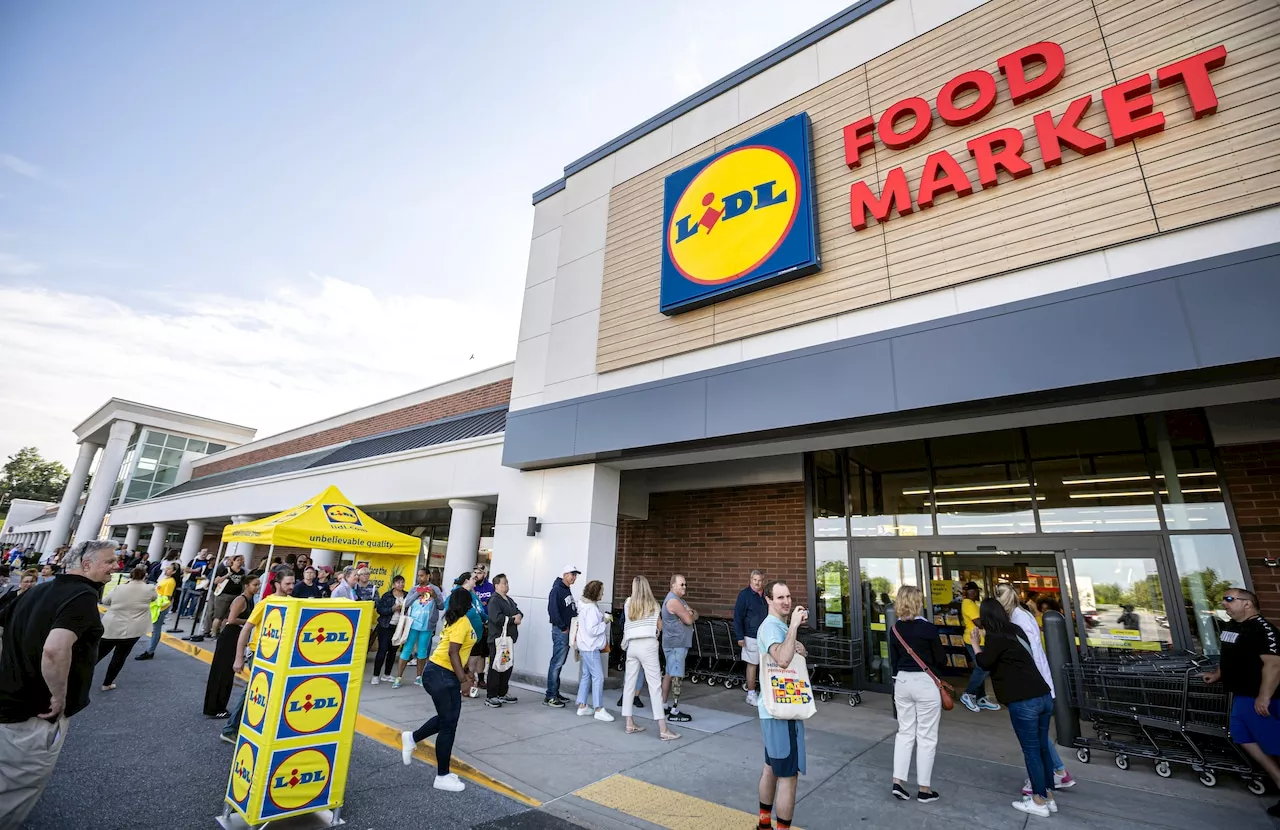 Discount grocer Lidl opens first Dauphin County store, drawing hundreds of shoppers