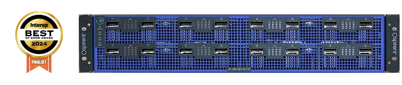 「Spirent TestCenter 400G AI/MLネットワークインフラ・テストソリューション」6月12日販売開始