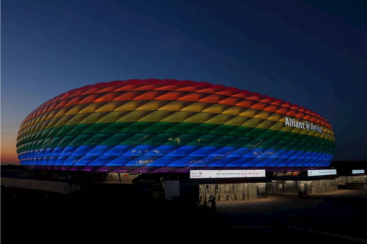 EM 2024: Allianz Arena darf in Regenbogenfarben leuchten