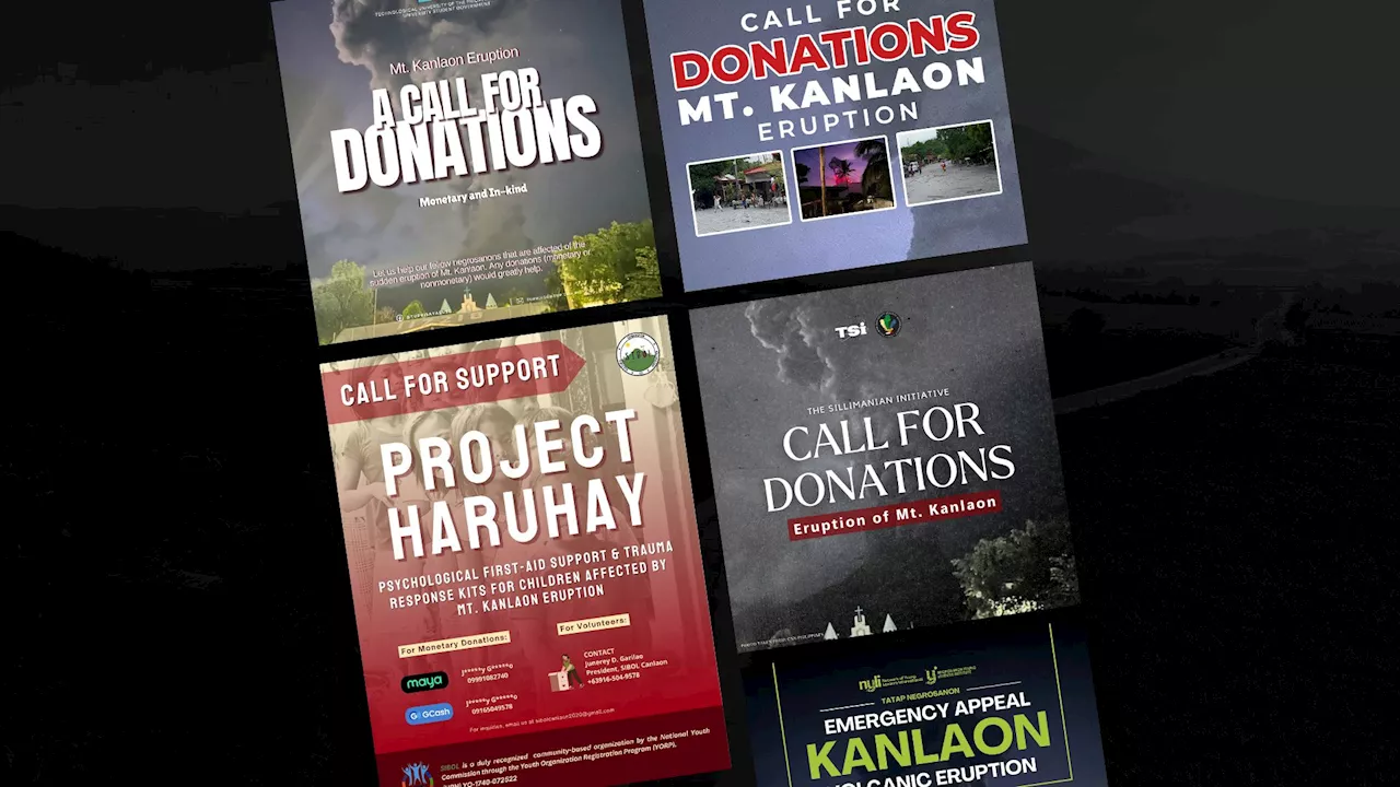 Here’s how you can help families affected by Mt. Kanlaon eruption